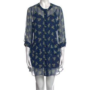 Anna Sui Silk Mini Dress 6